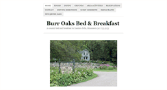 Desktop Screenshot of burroaks.com